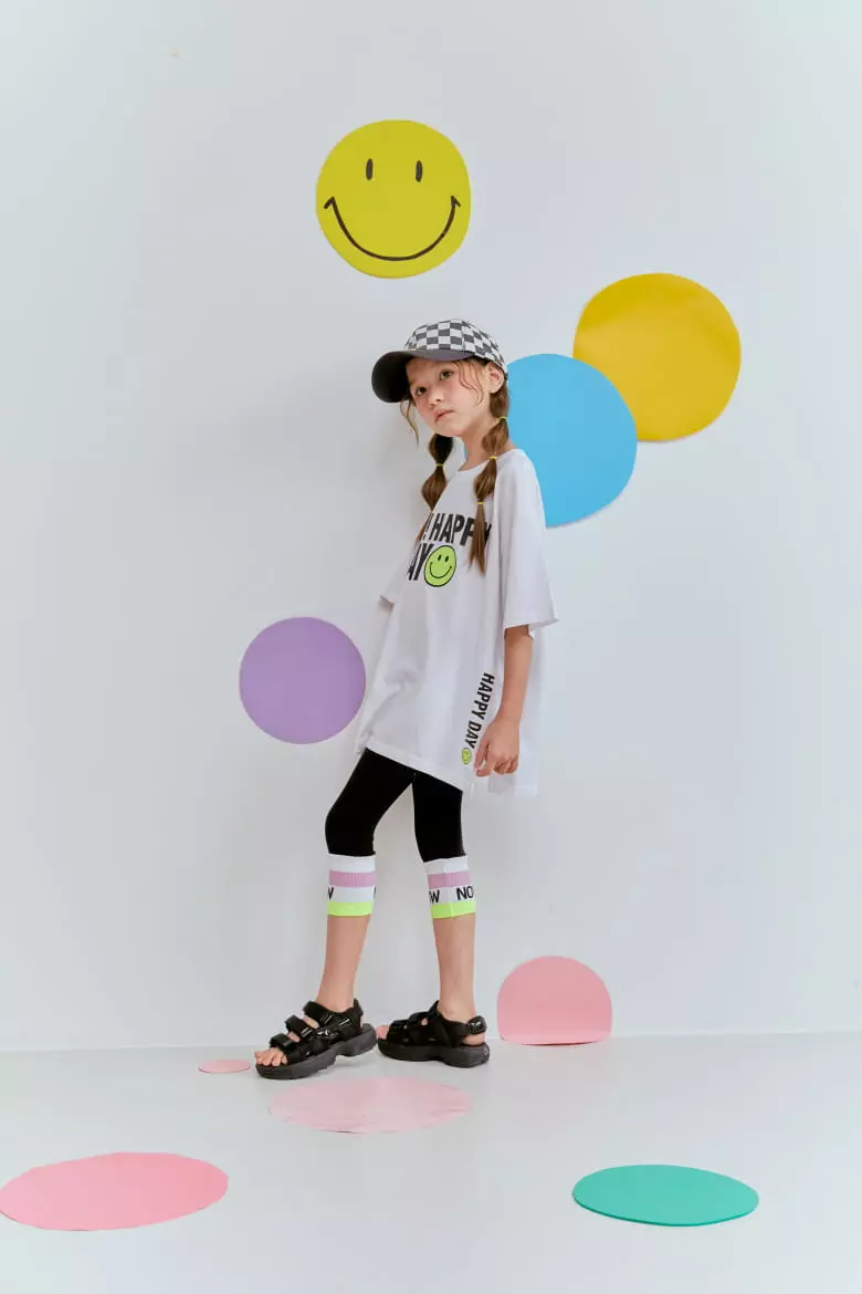 Lilas - Korean Children Fashion - #Kfashion4kids - Happy Long Tee - 9