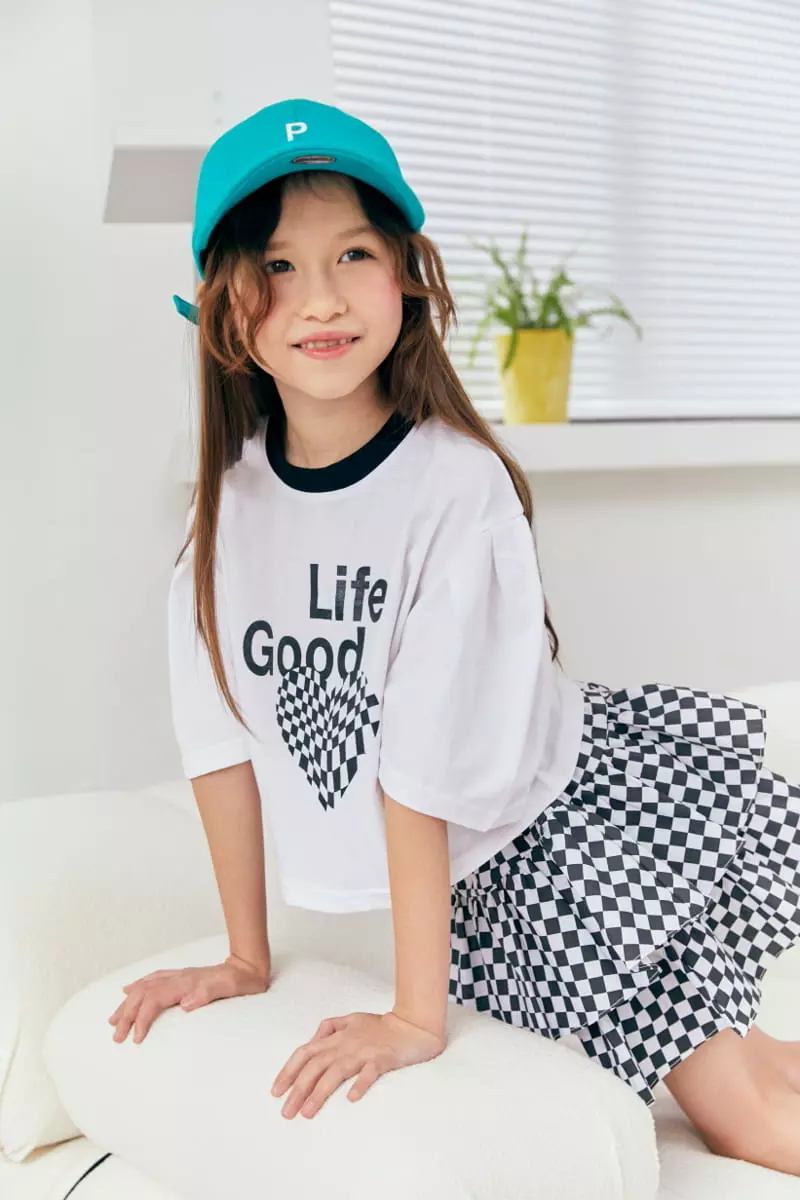 Lilas - Korean Children Fashion - #childofig - Color Sleeves Wrinkle Tee - 10