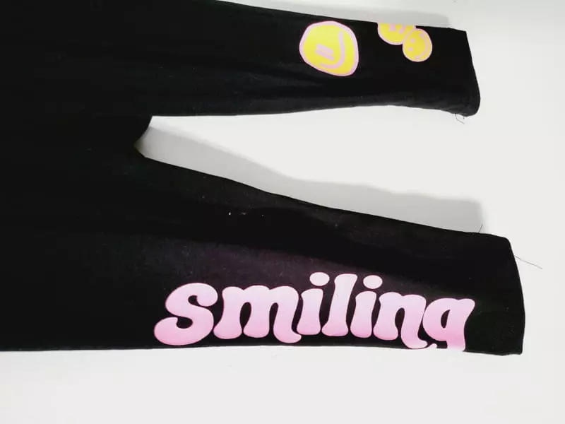Lilas - Korean Children Fashion - #childofig - Celeb Smile Leggings - 2