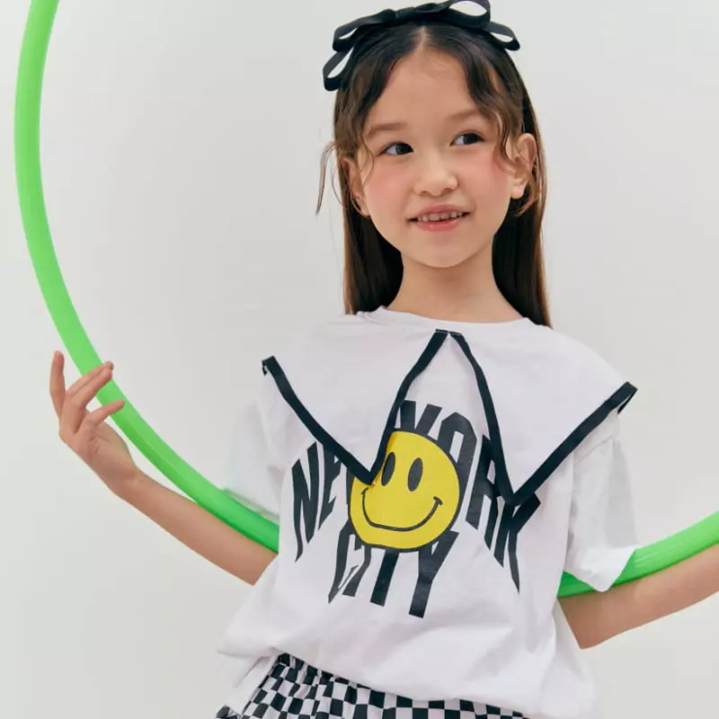 Lilas - Korean Children Fashion - #childrensboutique - New York Eri Long Tee - 5