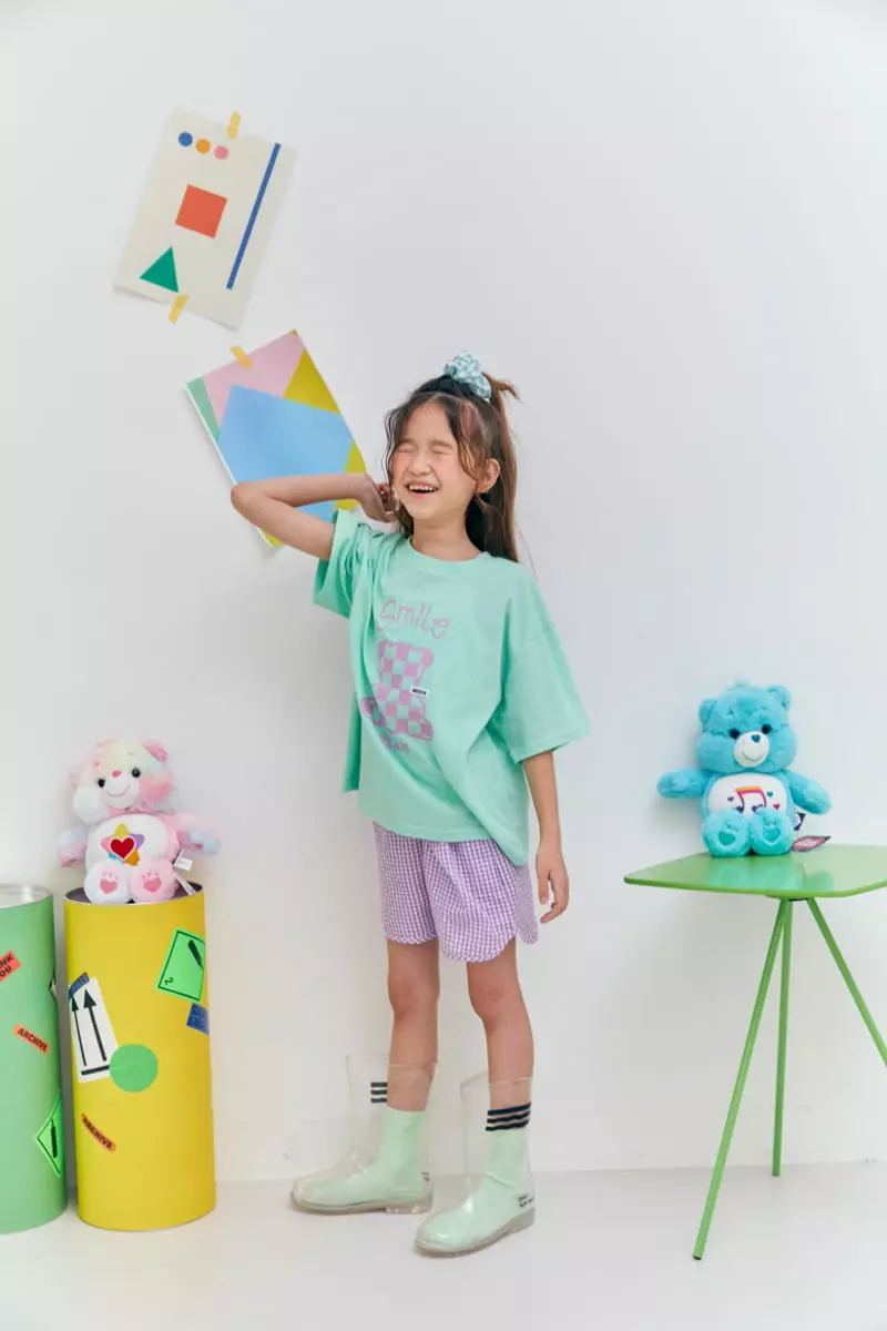 Lilas - Korean Children Fashion - #fashionkids - Bans Bear Tee - 2