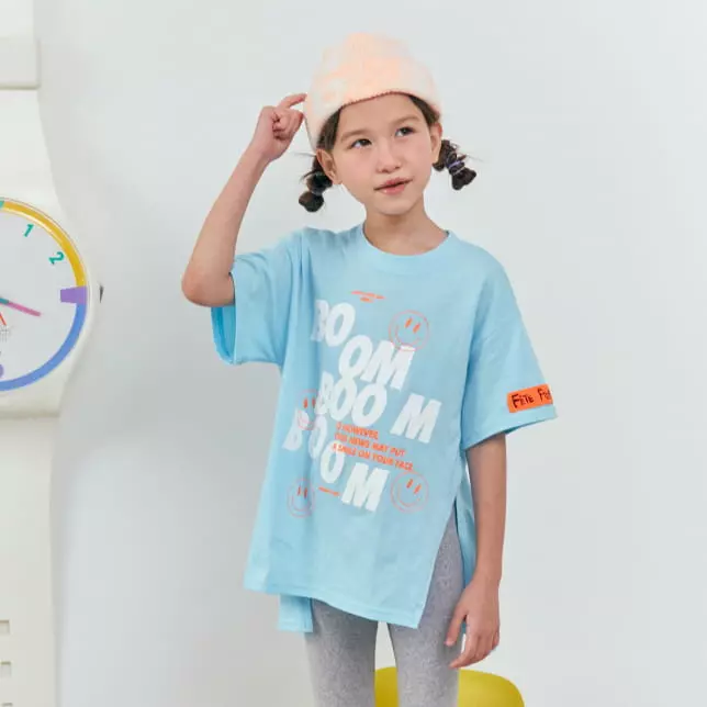 Lilas - Korean Children Fashion - #kidsshorts - Spring Long Tee - 5