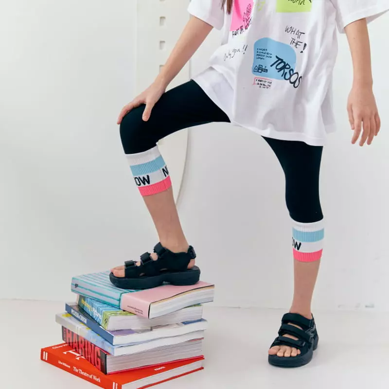 Lilas - Korean Children Fashion - #kidzfashiontrend - Sticky Now Leggings - 5