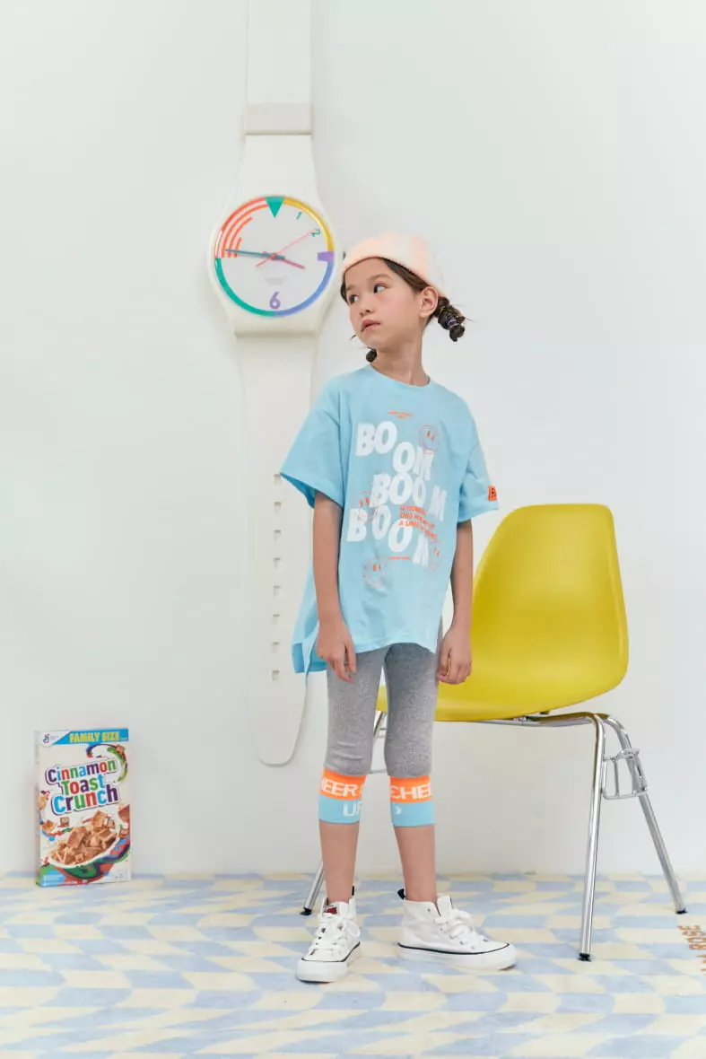 Lilas - Korean Children Fashion - #littlefashionista - Cheer Up Leggings - 2