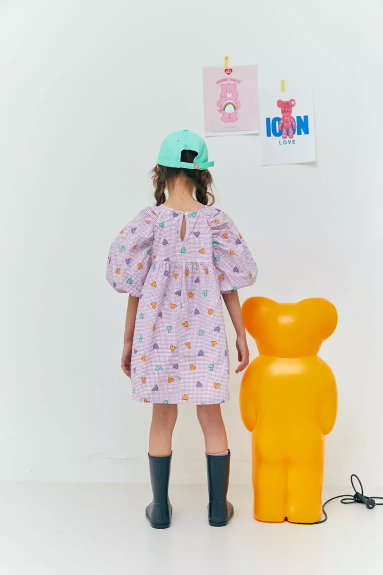 Lilas - Korean Children Fashion - #littlefashionista - Sweet Heart One-piece - 10