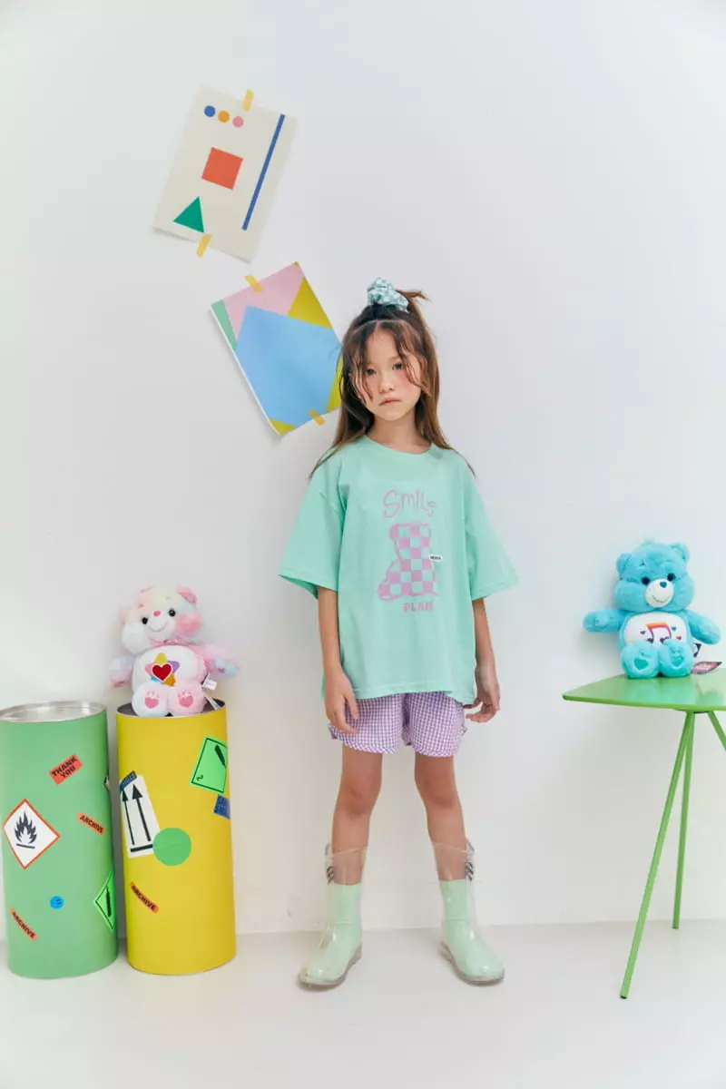 Lilas - Korean Children Fashion - #littlefashionista - Bans Bear Tee - 7