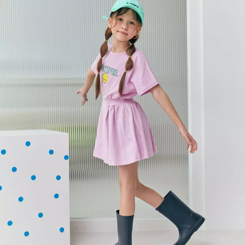Lilas - Korean Children Fashion - #magicofchildhood - Waist Long Tee - 10