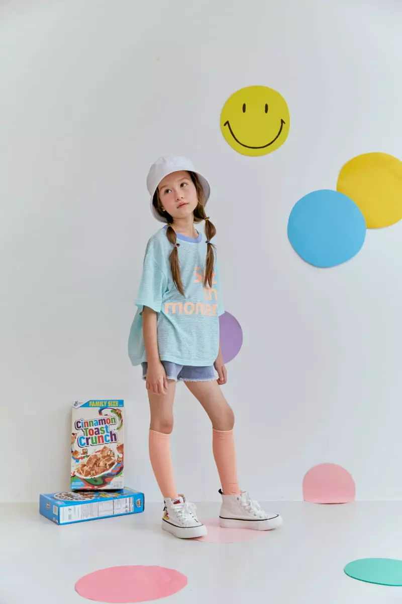 Lilas - Korean Children Fashion - #magicofchildhood - Moment Stripes Tee - 7