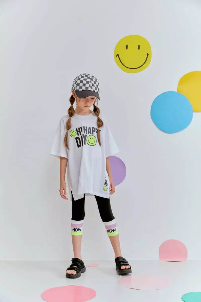 Lilas - Korean Children Fashion - #magicofchildhood - Happy Long Tee - 11