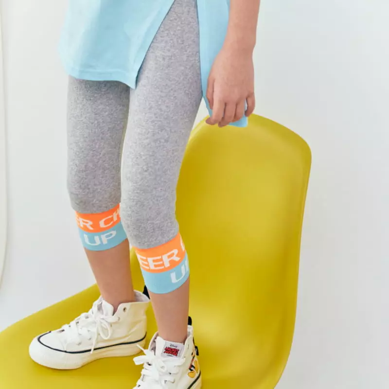 Lilas - Korean Children Fashion - #magicofchildhood - Cheer Up Leggings - 4