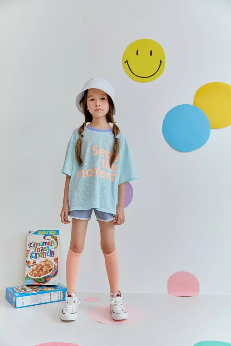 Lilas - Korean Children Fashion - #minifashionista - Moment Stripes Tee - 8