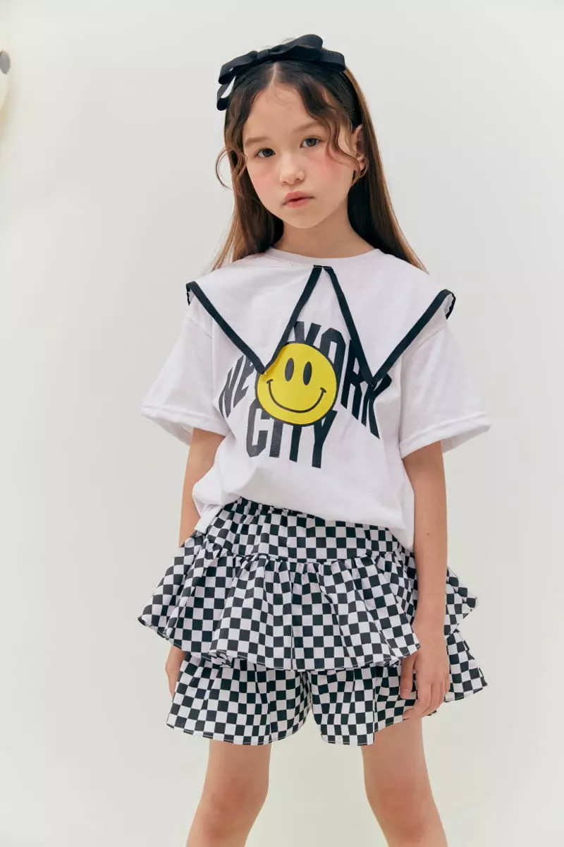 Lilas - Korean Children Fashion - #prettylittlegirls - New York Eri Long Tee - 2