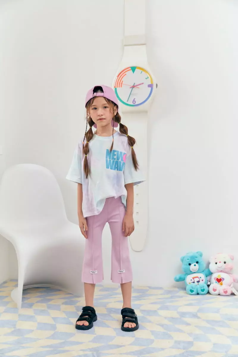 Lilas - Korean Children Fashion - #stylishchildhood - Wave Paint Tee - 7