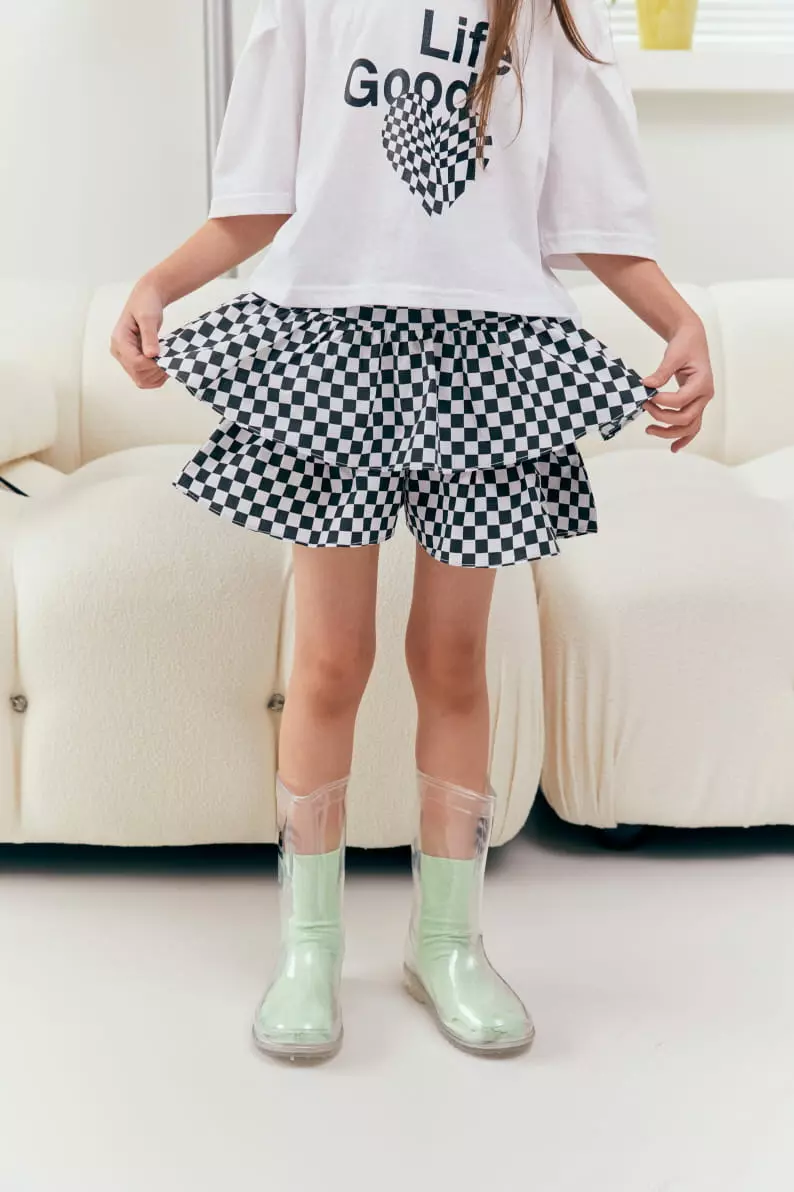 Lilas - Korean Children Fashion - #todddlerfashion - Color Sleeves Wrinkle Tee - 7