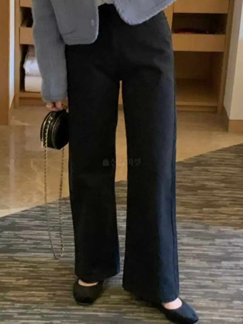 Logon - Korean Women Fashion - #momslook - Basic Jeans - 8