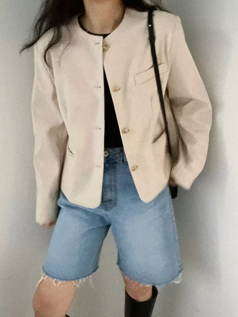 Logon - Korean Women Fashion - #momslook - Merry Jacket - 3