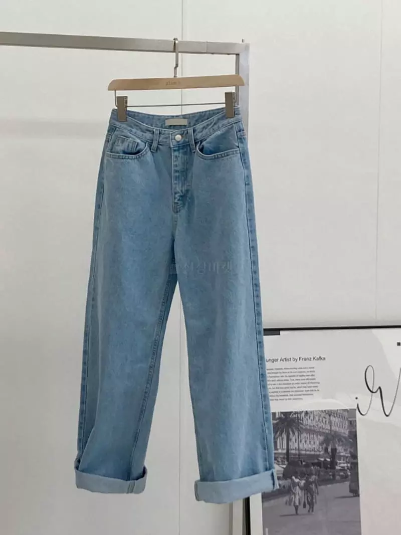 Logon - Korean Women Fashion - #momslook - Light Jeans - 4