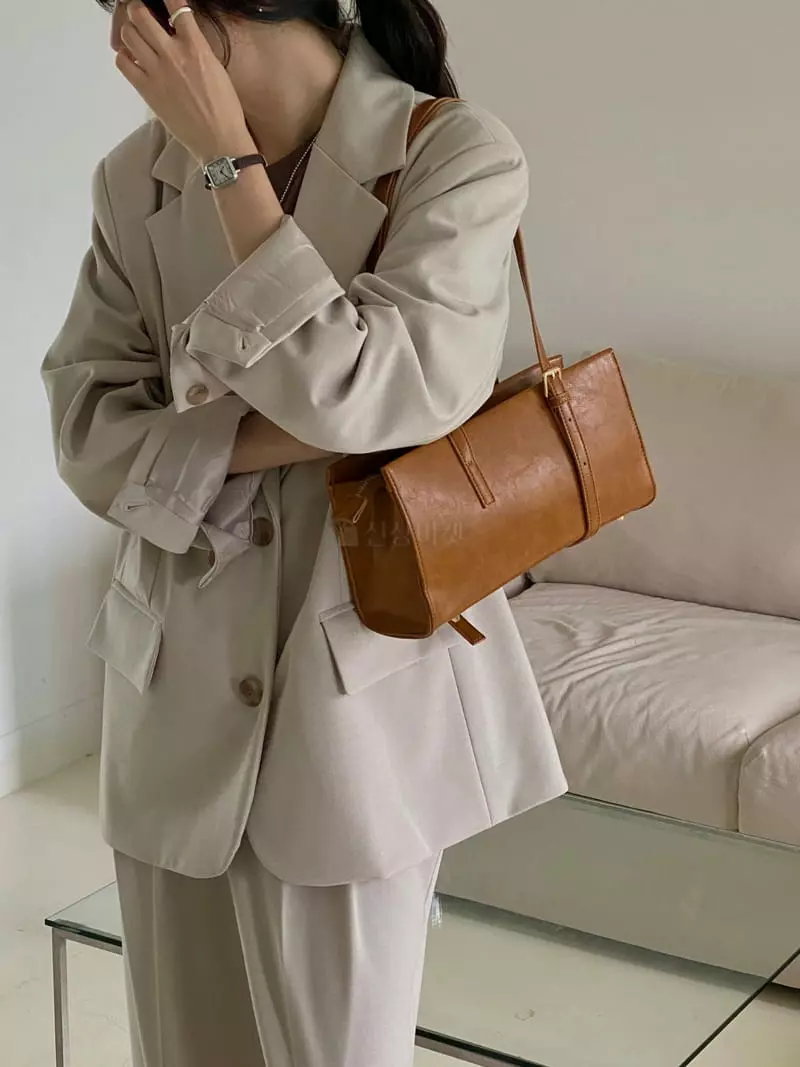 Logon - Korean Women Fashion - #womensfashion - Boxy Jacket - 5