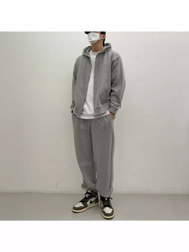 Lous - Korean Women Fashion - #womensfashion - Wide Jogger Pants - 4