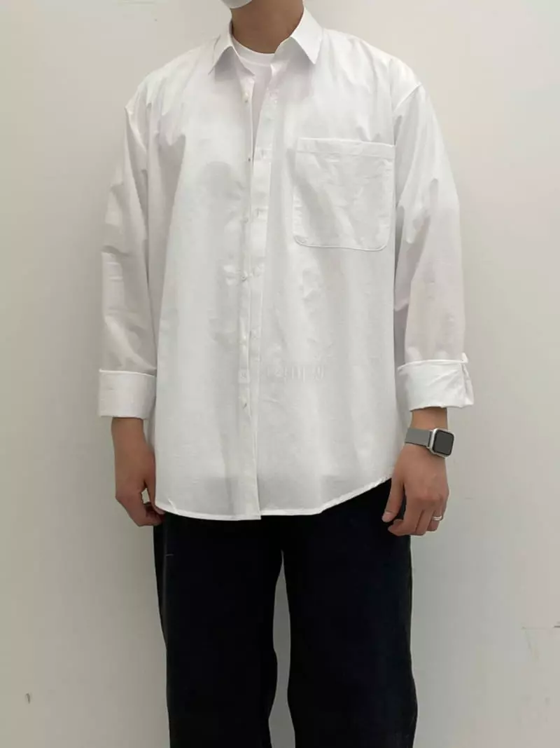Lous - Korean Women Fashion - #momslook - Standard Shirt