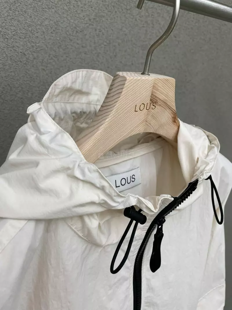 Lous - Korean Women Fashion - #momslook - Sand Wind Breaker Jacket - 2