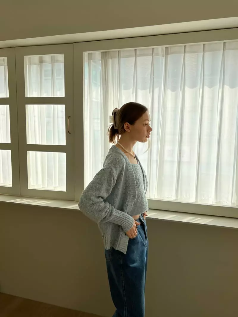 Lowell - Korean Women Fashion - #romanticstyle - Miu Cardigan - 2