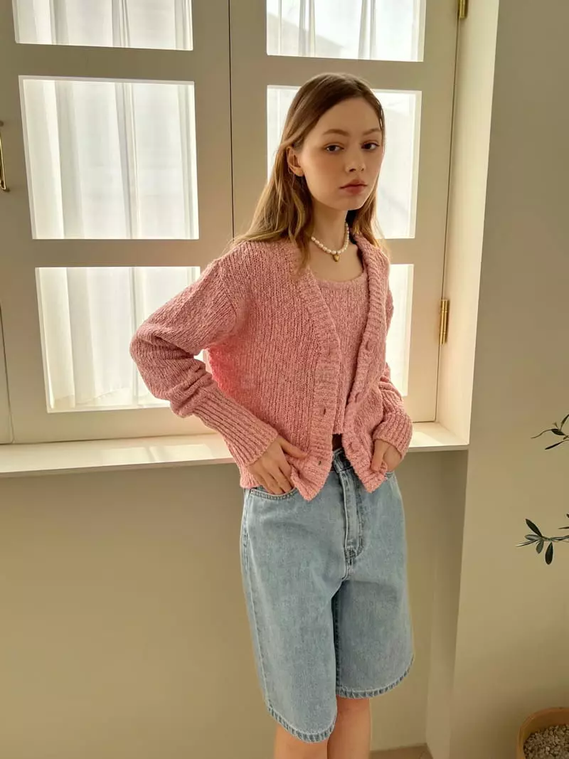 Lowell - Korean Women Fashion - #shopsmall - Miu Cardigan - 4