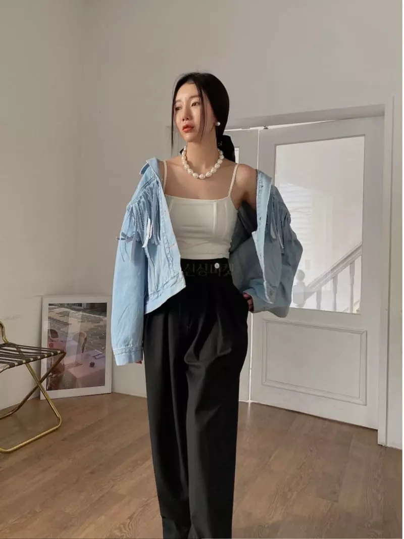 Made - Korean Women Fashion - #momslook - Range Denim Jacket - 10
