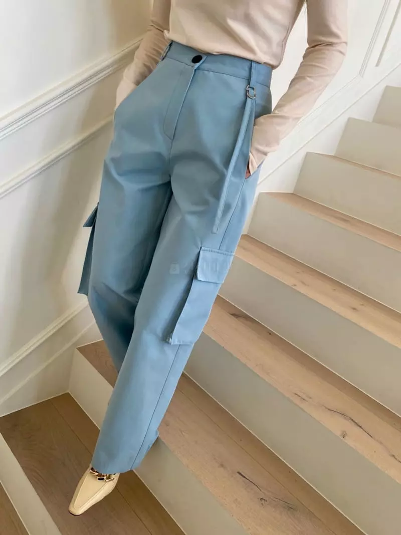 Made - Korean Women Fashion - #momslook -  Ring Pants - 2