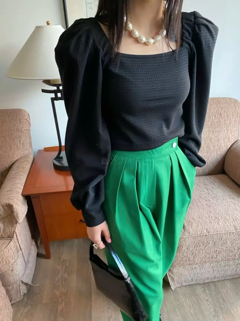 Made - Korean Women Fashion - #restrostyle - Cracker Tee - 5