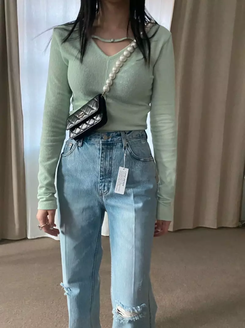 Made - Korean Women Fashion - #romanticstyle - Belted Tee