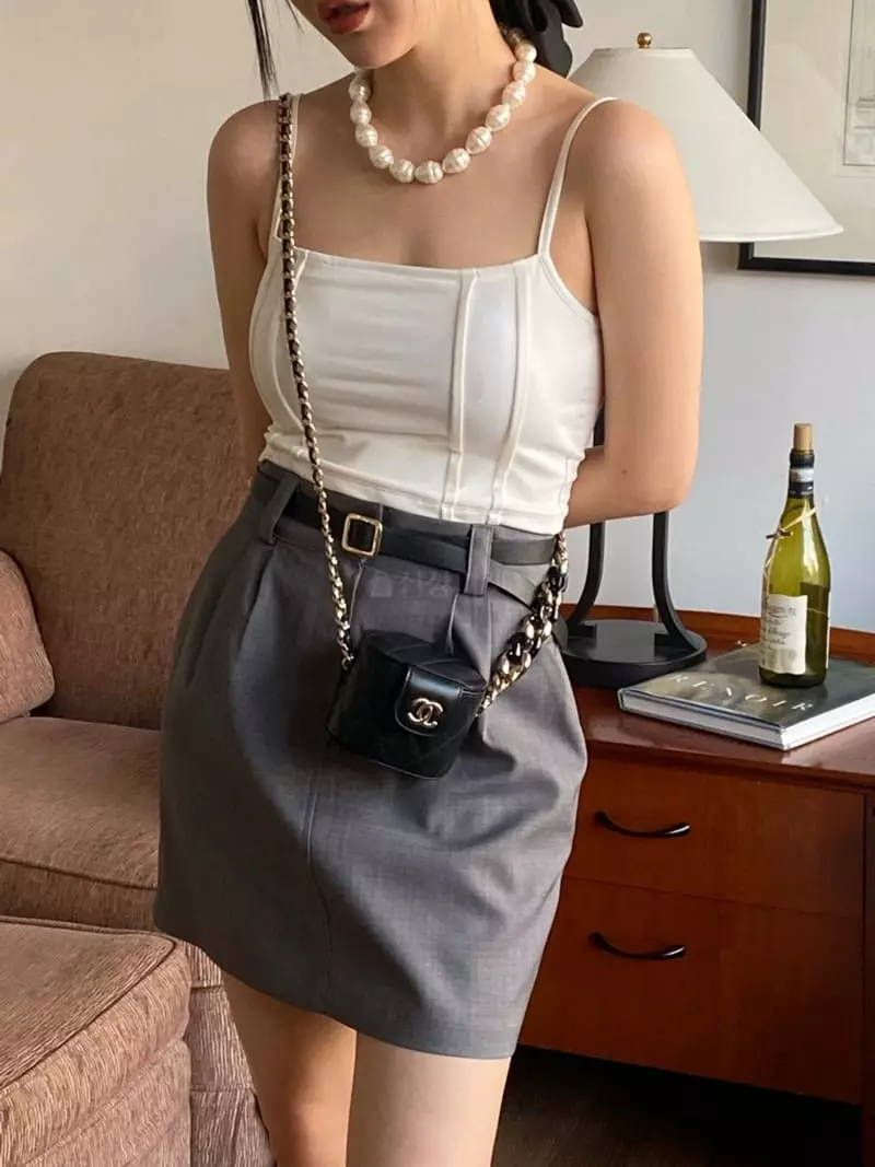 Made - Korean Women Fashion - #vintageinspired - Tiktok Top - 5