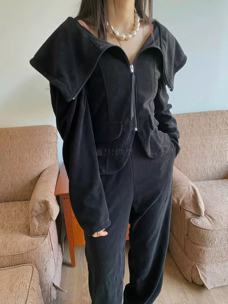 Made - Korean Women Fashion - #womensfashion - Friend Zip-up - 5