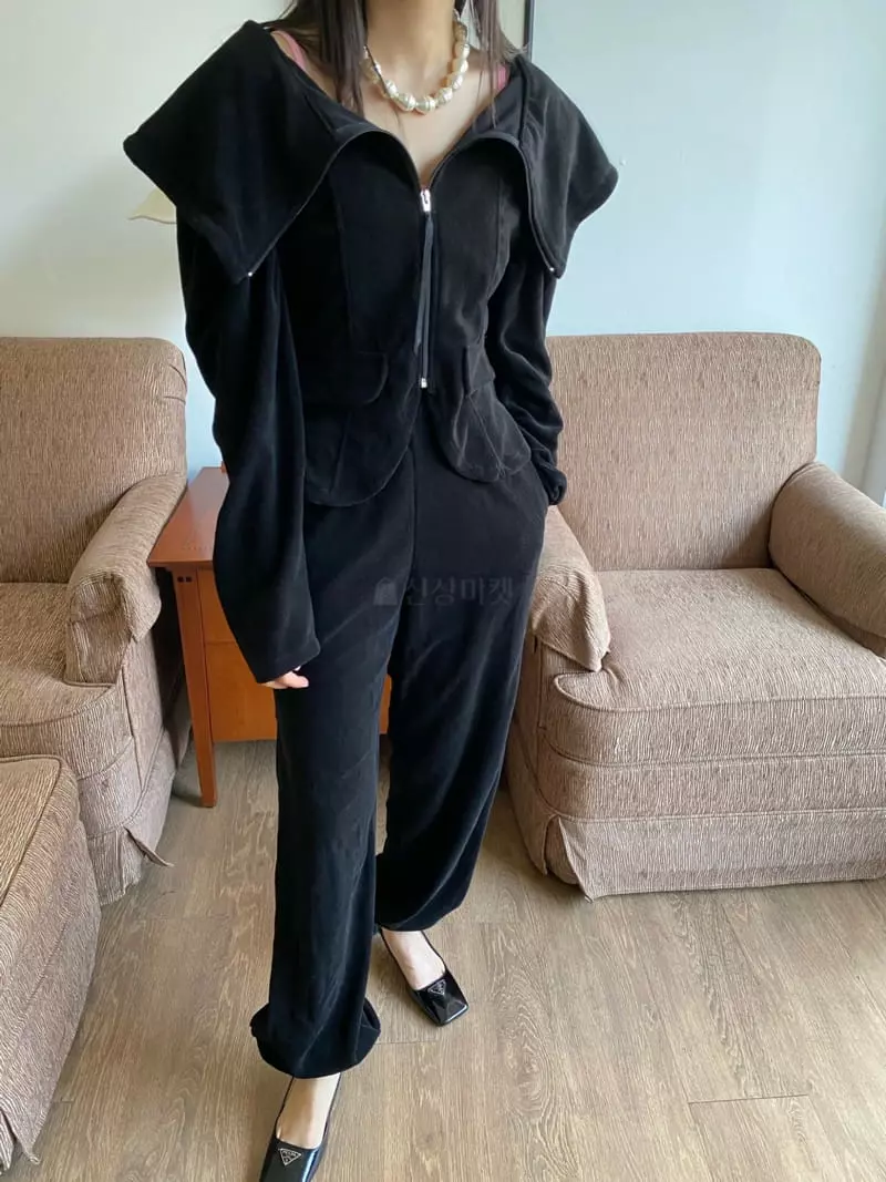 Made - Korean Women Fashion - #womensfashion - Friend Jogger Pants - 2