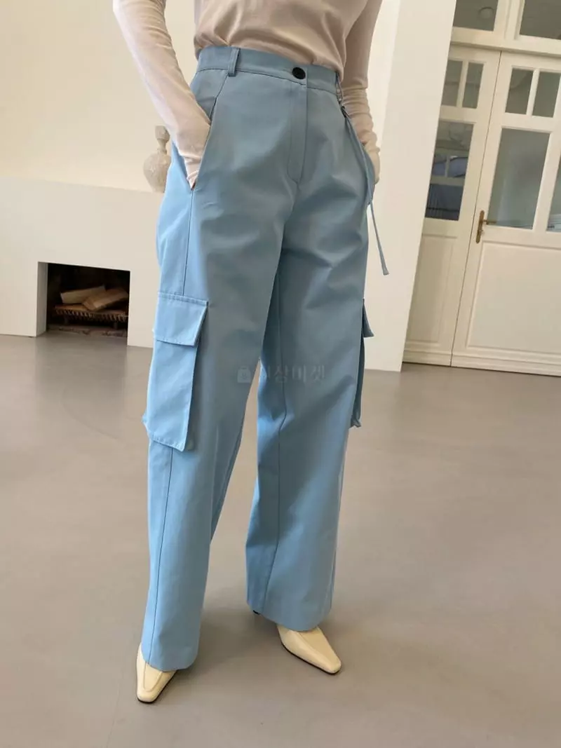 Made - Korean Women Fashion - #womensfashion -  Ring Pants - 3