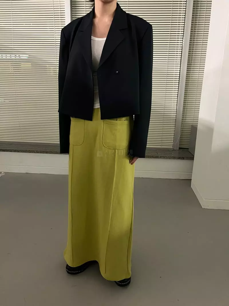 Maint - Korean Women Fashion - #momslook - Pocket Skirt