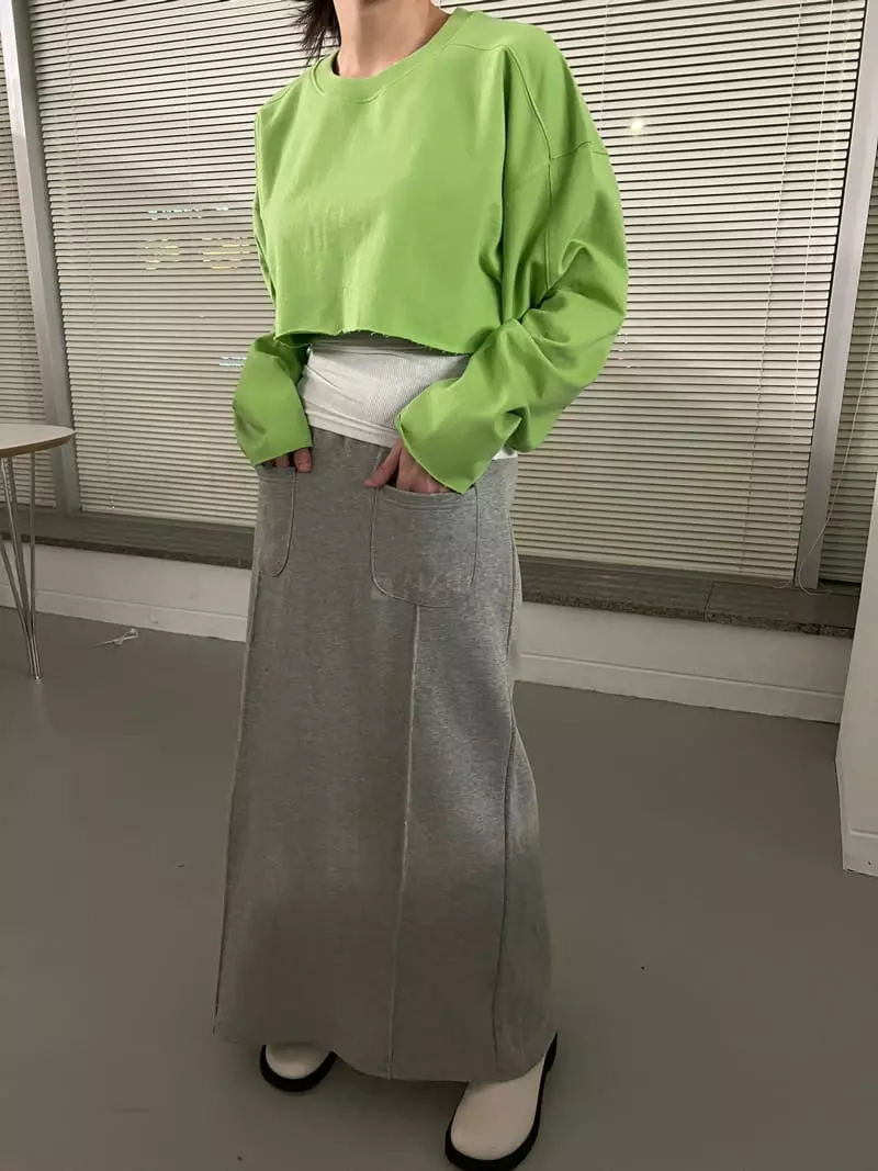 Maint - Korean Women Fashion - #womensfashion - Terry Pocket Skirt - 9