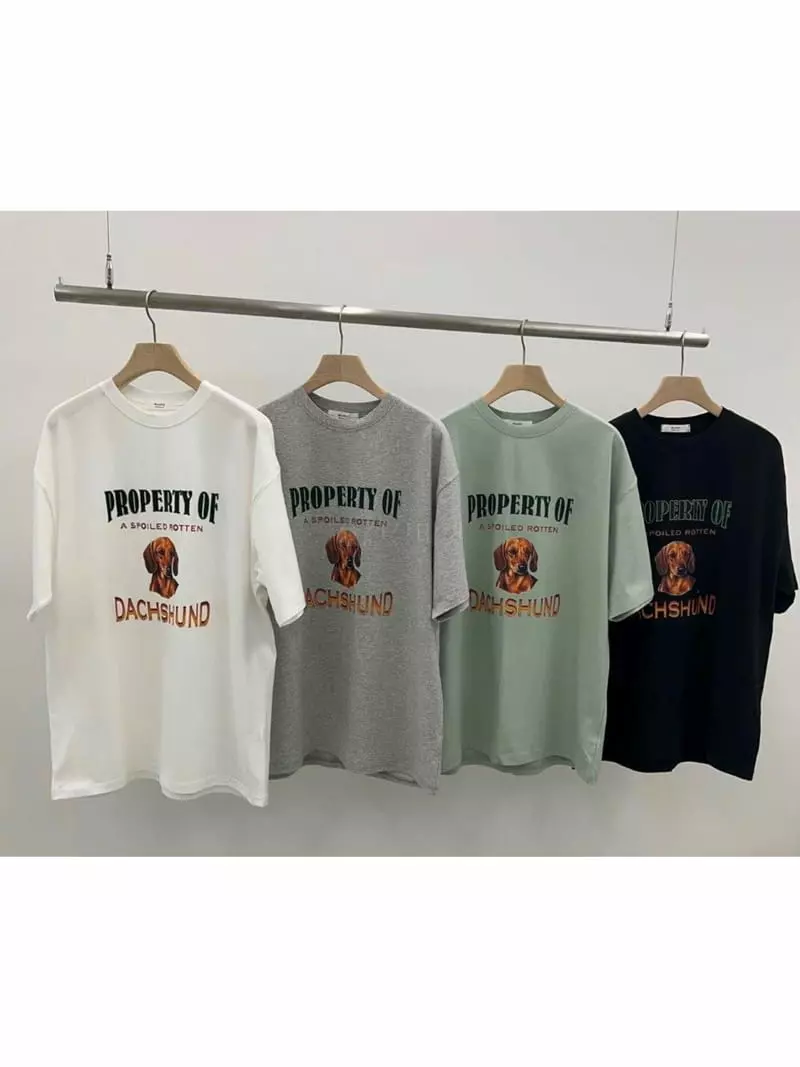 Maint - Korean Women Fashion - #momslook - Puppy Tee - 4