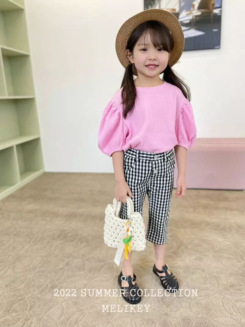 Melikey - Korean Children Fashion - #Kfashion4kids - Check Pants - 11