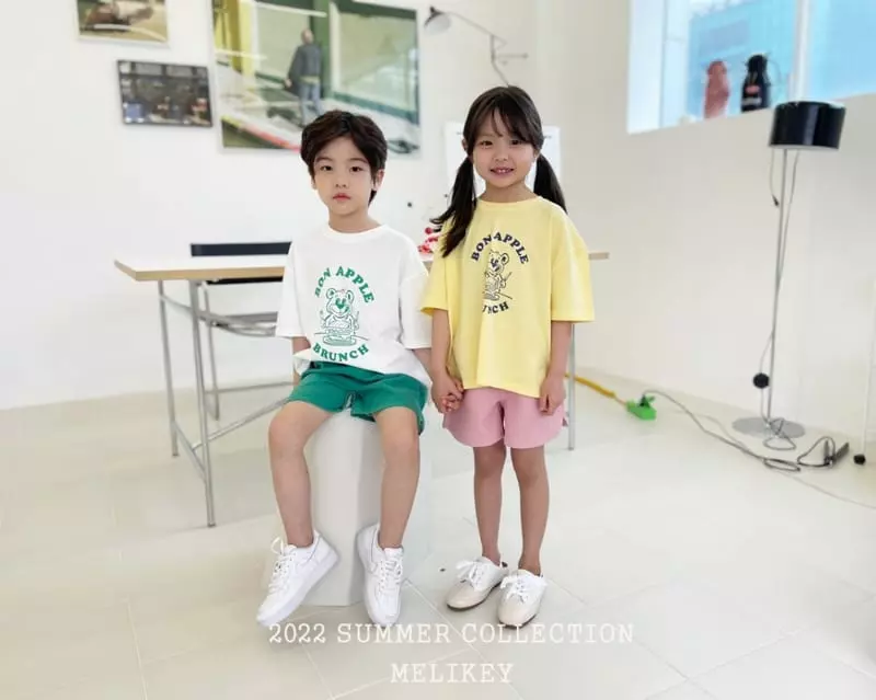 Melikey - Korean Children Fashion - #Kfashion4kids - Bronch Bear Tee - 8