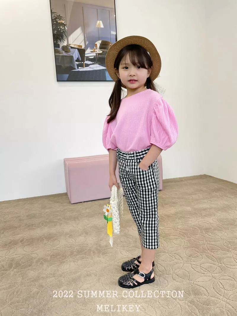Melikey - Korean Children Fashion - #discoveringself - Check Pants - 6