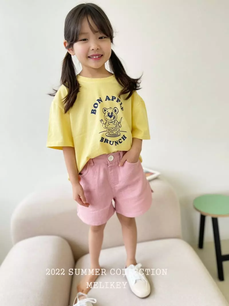 Melikey - Korean Children Fashion - #discoveringself - Bronch Bear Tee - 4