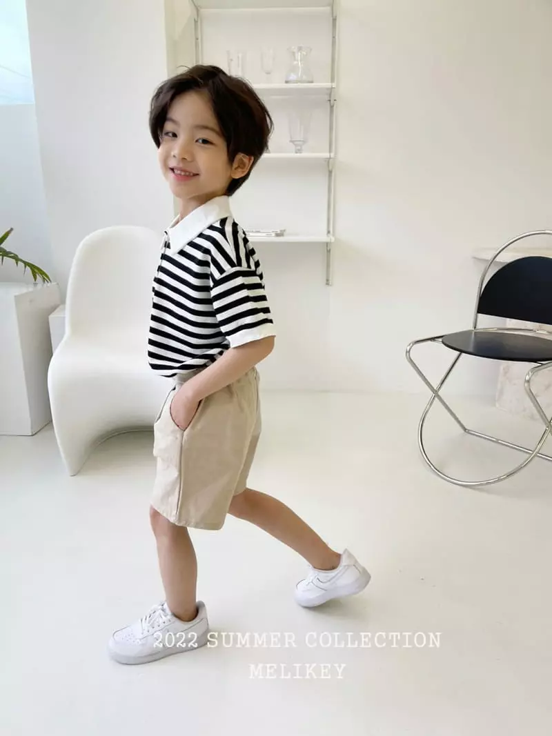 Melikey - Korean Children Fashion - #discoveringself - Cotton Wrinkle Shorts - 4