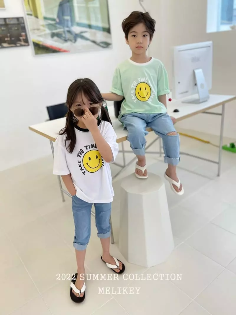 Melikey - Korean Children Fashion - #kidsstore - Cutting Jeans - 11