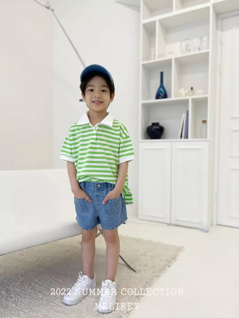 Melikey - Korean Children Fashion - #kidzfashiontrend - Pocket Jeans - 3