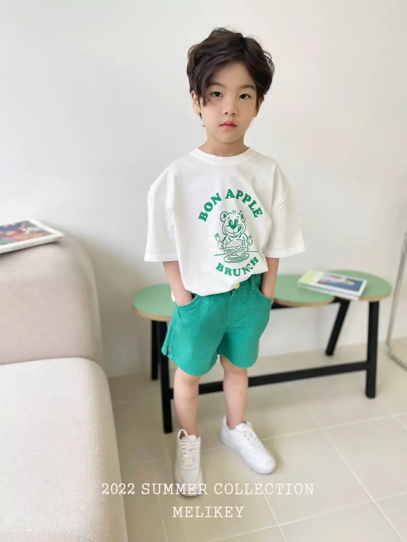 Melikey - Korean Children Fashion - #minifashionista - Bronch Bear Tee - 11