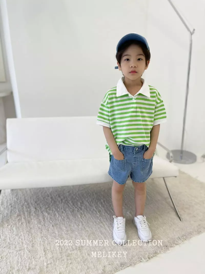 Melikey - Korean Children Fashion - #prettylittlegirls - Pocket Jeans - 8