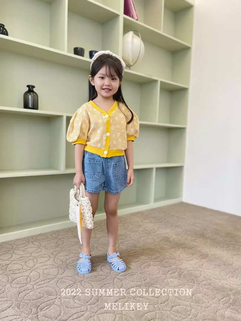 Melikey - Korean Children Fashion - #stylishchildhood - Pocket Jeans - 11