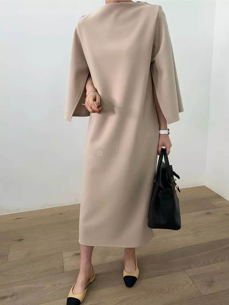 Merry J - Korean Women Fashion - #momslook - Cape One-piece - 11