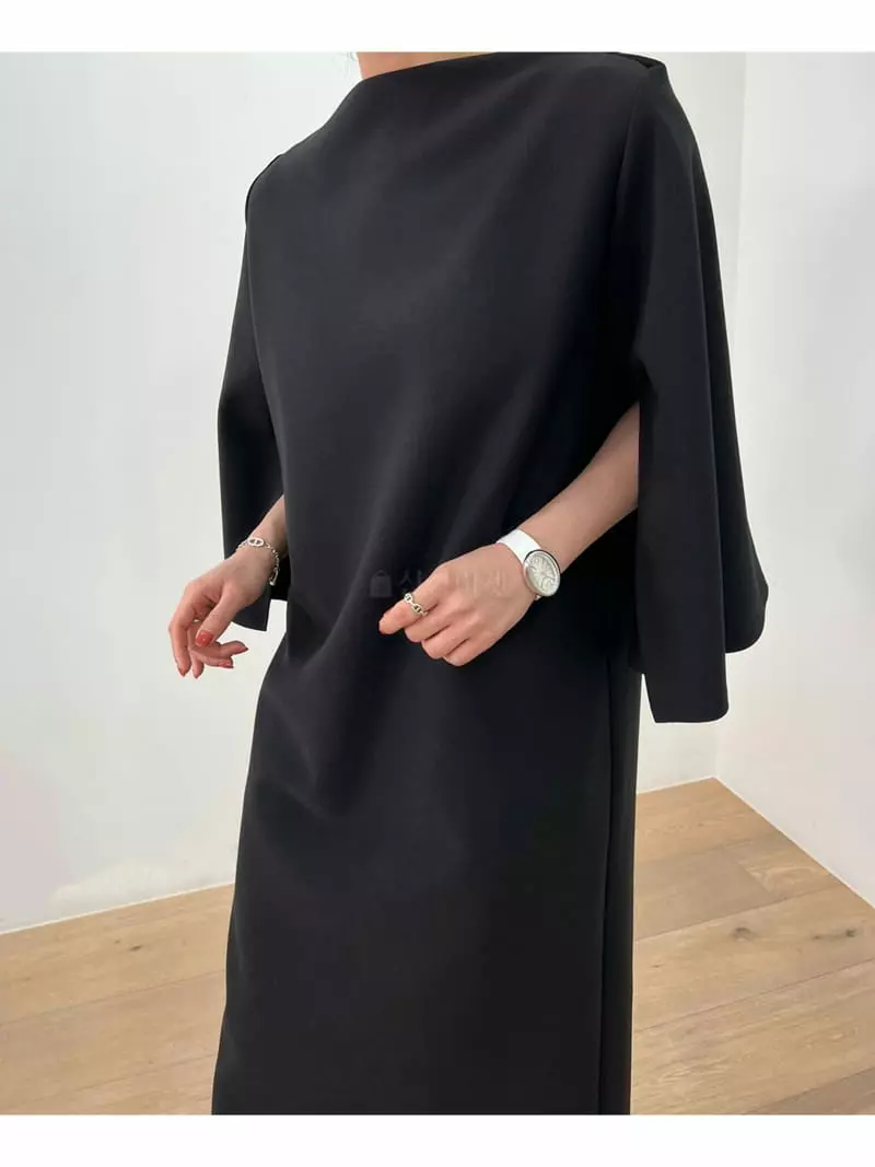 Merry J - Korean Women Fashion - #momslook - Cape One-piece - 5